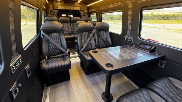 12 passenger sprinter van interior broken arrow