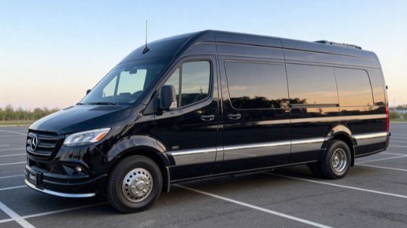 broken arrow concert sprinter van rental