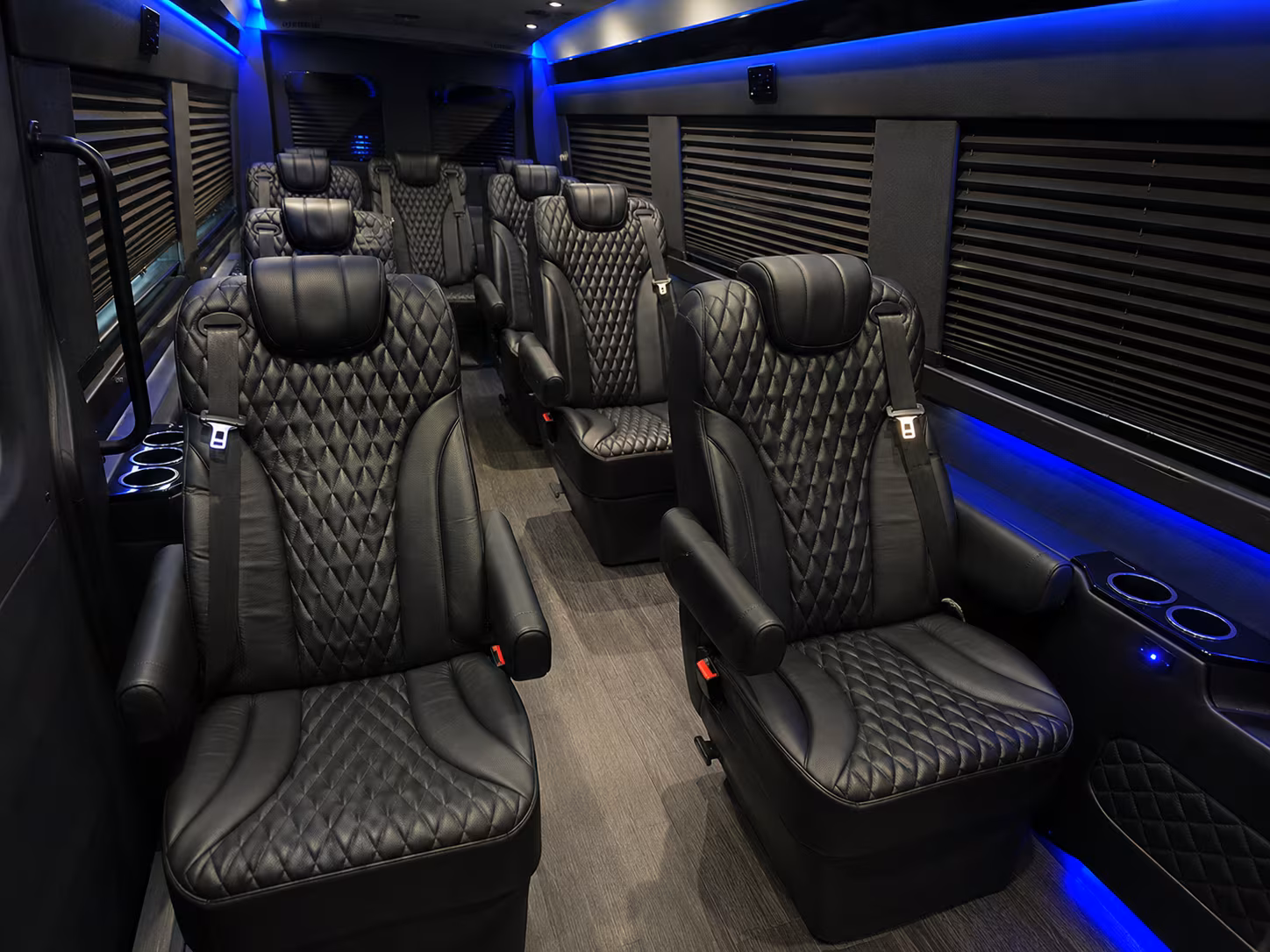 20 passenger sprinter van inside