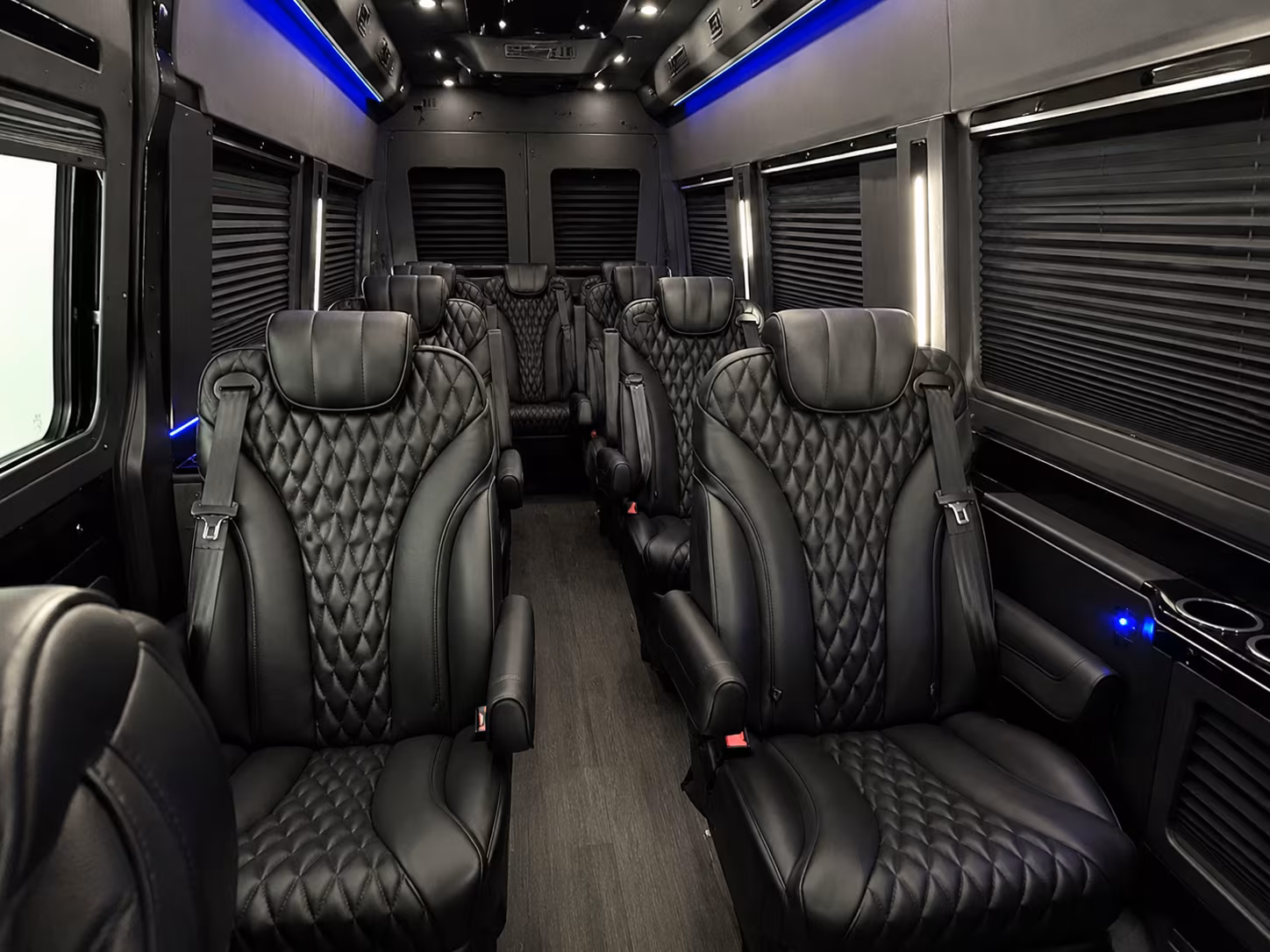 8 passenger sprinter van inside