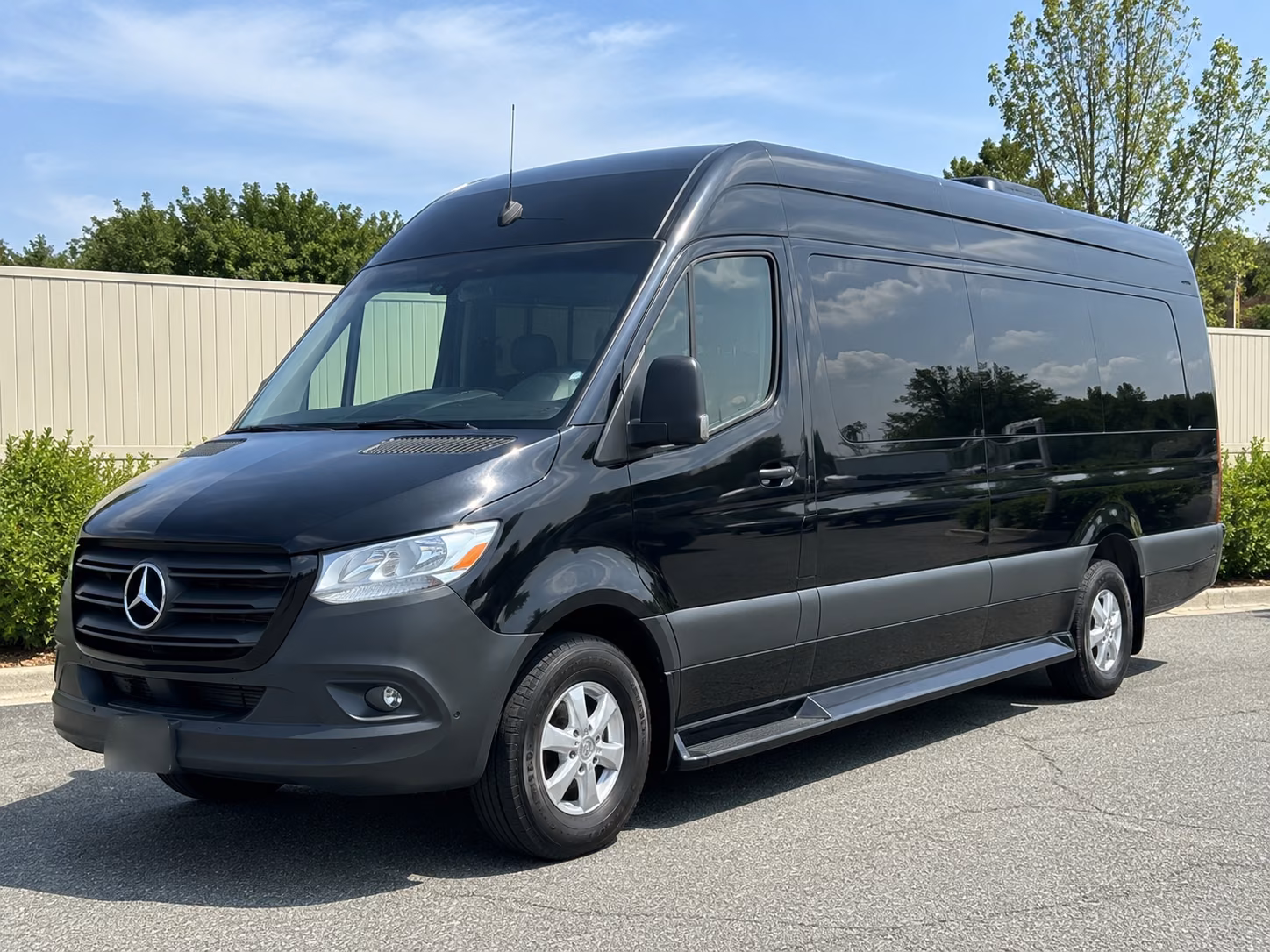sprinter van team travel for away games tournaments and gear in broken arrow