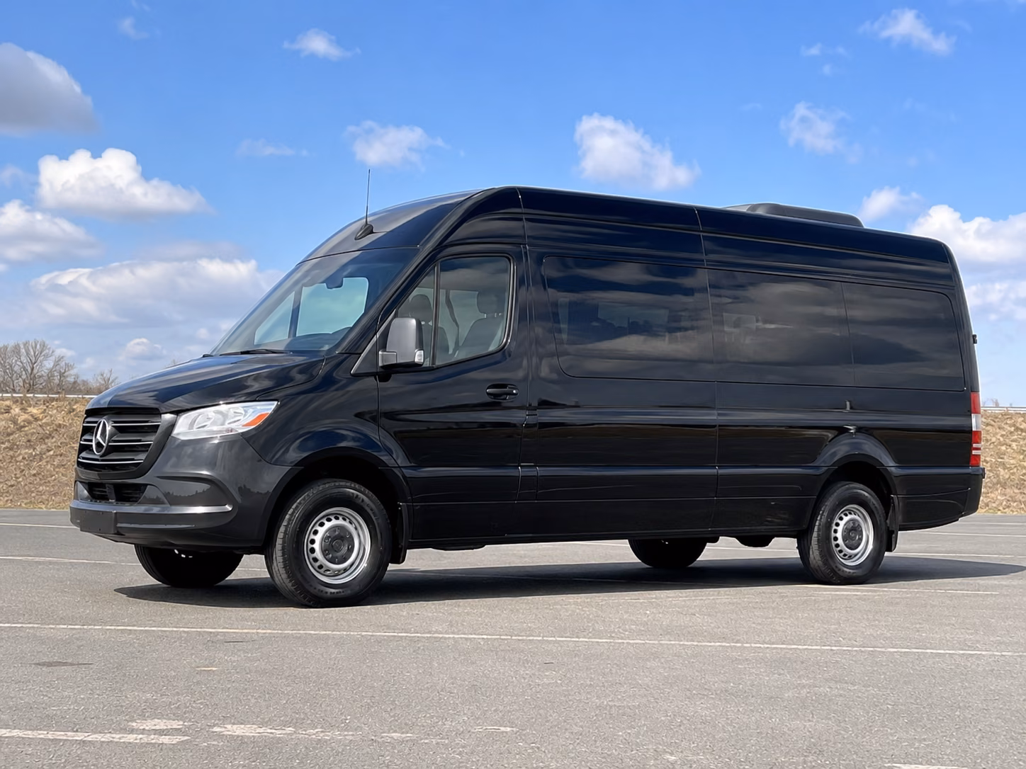 temporary sprinter van shuttles for office relocations construction projects and campus events in broken arrow